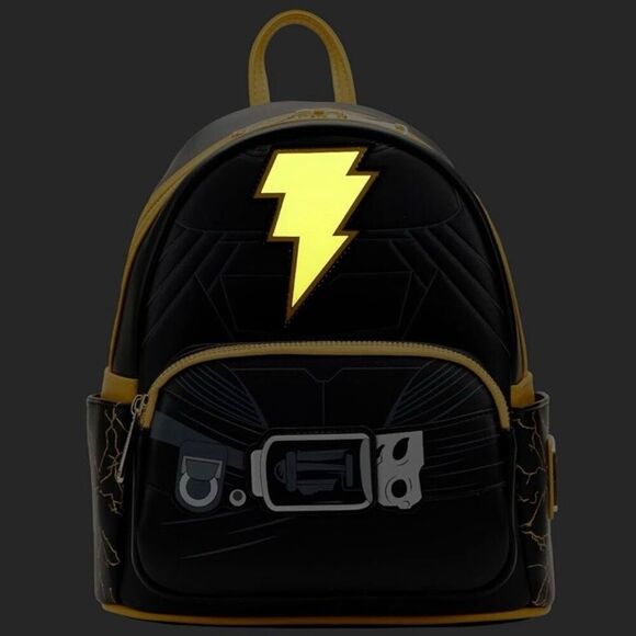 NEW Loungefly DC Comics Black Adam Light Up Cosplay Mini Backpack - Picture 10 of 10